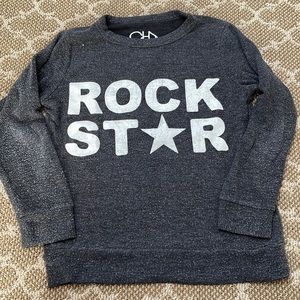 ROCK STAR!! Super cozy CHASER sweatshirt. So cool - size 8